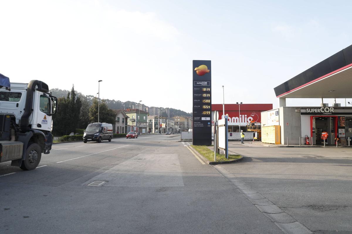 Avilés. Precio del carburante. Gasolineras