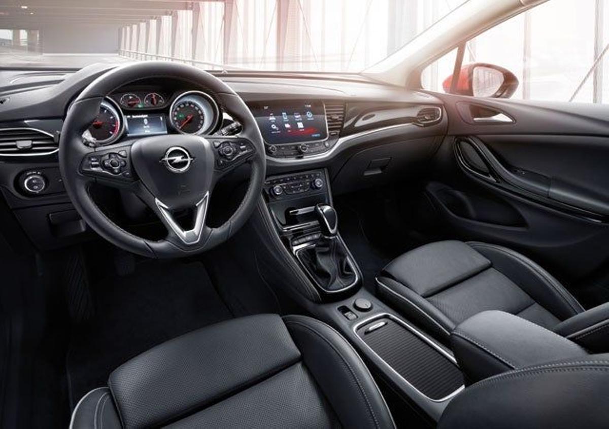 Interior del nuevo Opel Astra