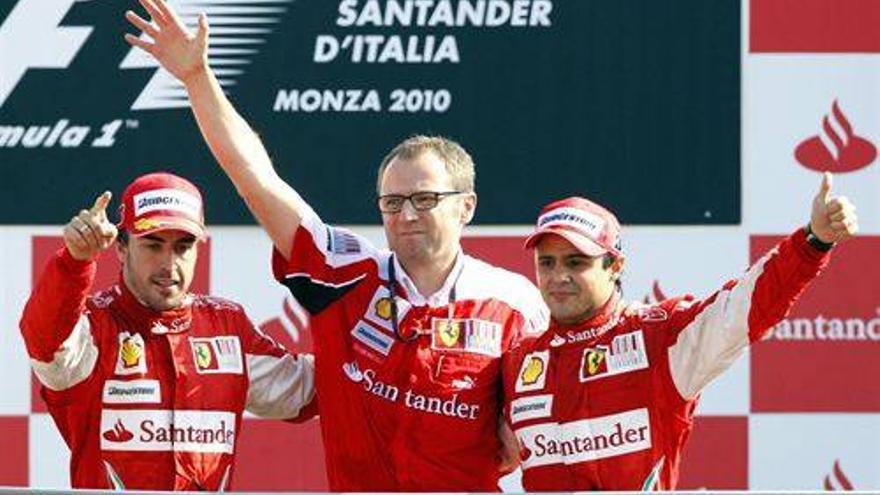 Domenicali: &quot;Queremos poner a disposición de Alonso y Massa un coche competitivo&quot;