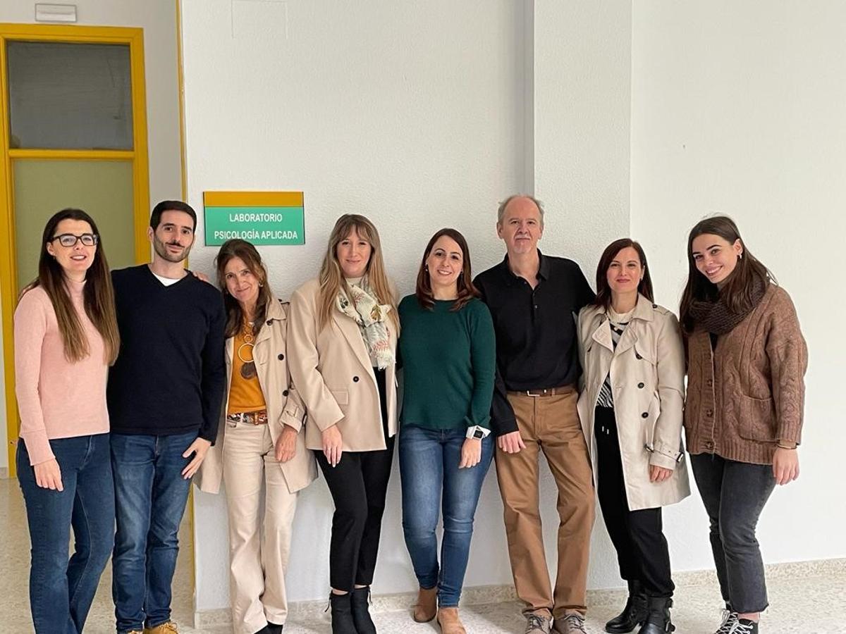 Investigadores del proyecto sobre alteraciones psicológicas de menores víctimas.