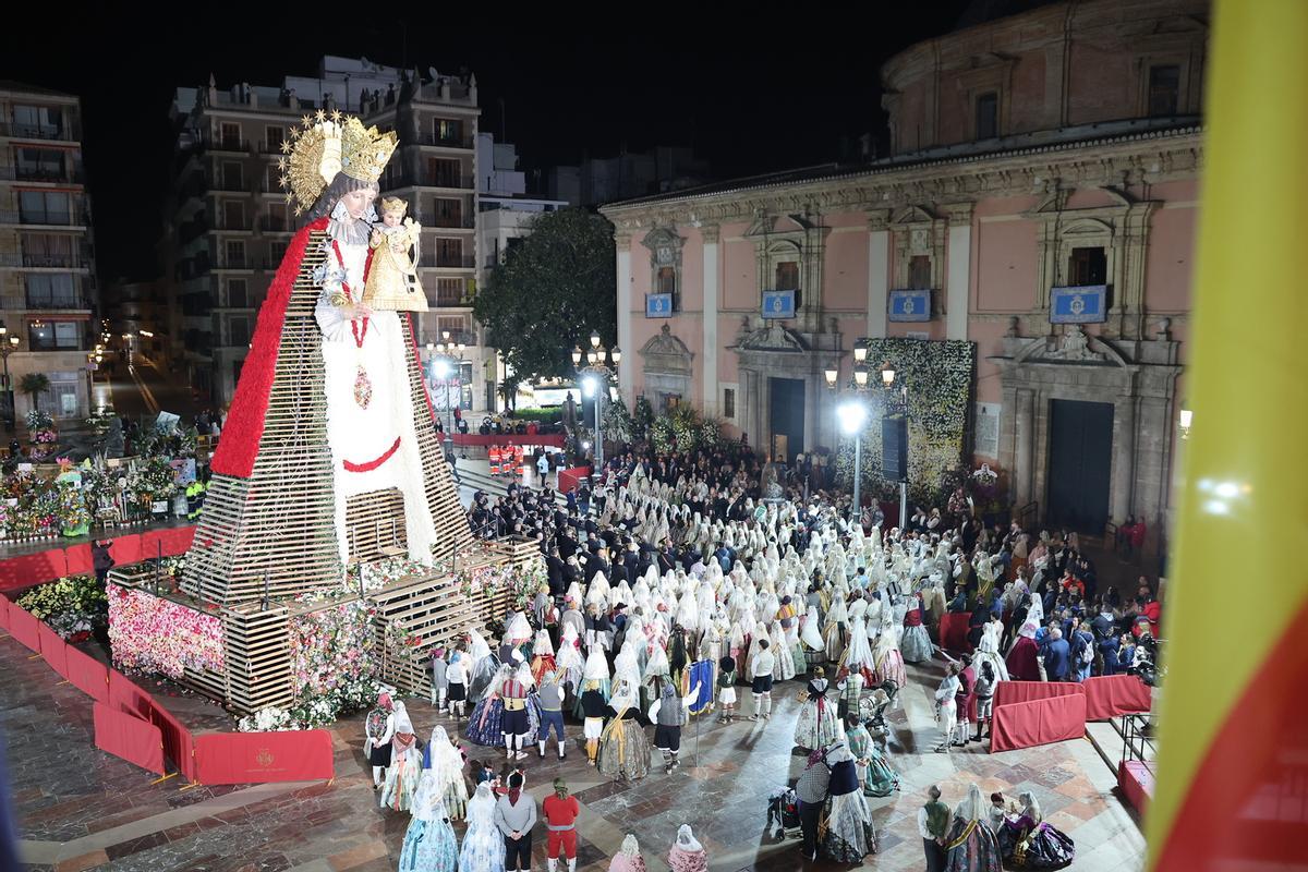 Final de la Ofrenda del 17 de marzo en la Basílica Final de la Ofrenda del 17 de marzo en la Basílica