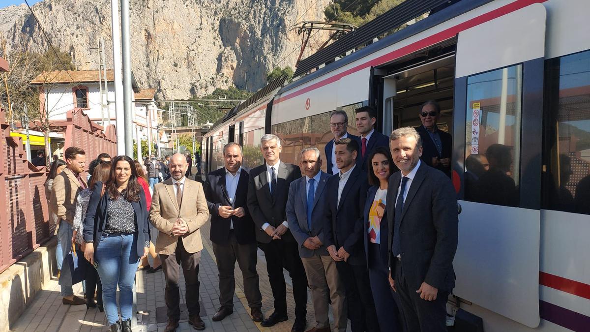 Apertura este lunes de la estación de tren de El Chorro, que conectará la capital con el Caminito del Rey