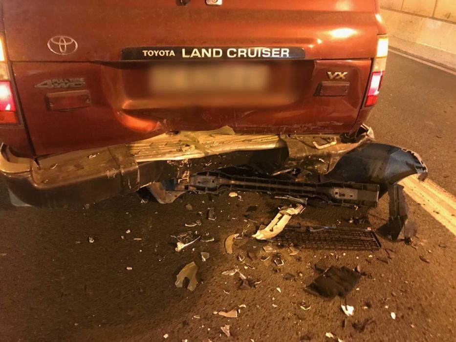 Aparatoso accidente en Julio Luengo