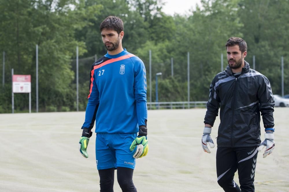 Entrenamiento del Real Oviedo