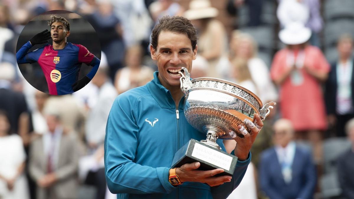 Rafa Nadal vuelve a entrenar a tenis un año después de su retirada