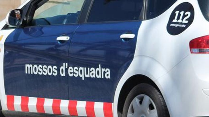 Un vehicle del cos dels Mossos d&#039;Esquadra