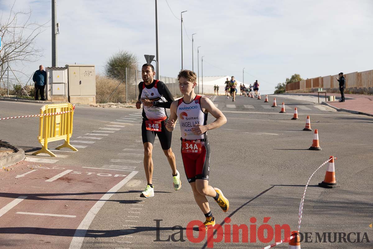 Campeonato Regional de Duatlón por relevos Súper Sprint en Calasparra (carrera a pie)