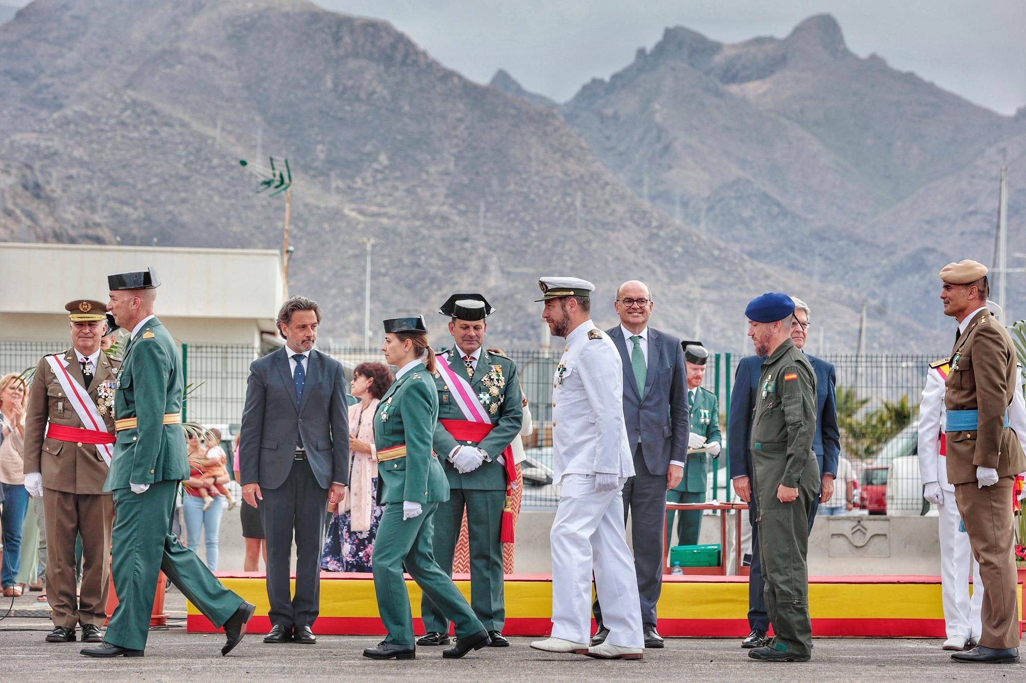 Acto de celebración del 179 aniversario de la fundación de la Guardia Civil