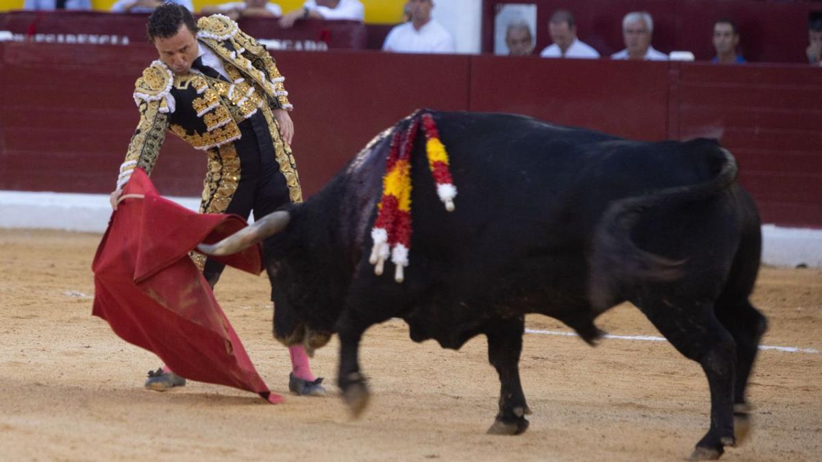 Rafaelillo templando. enrique soler