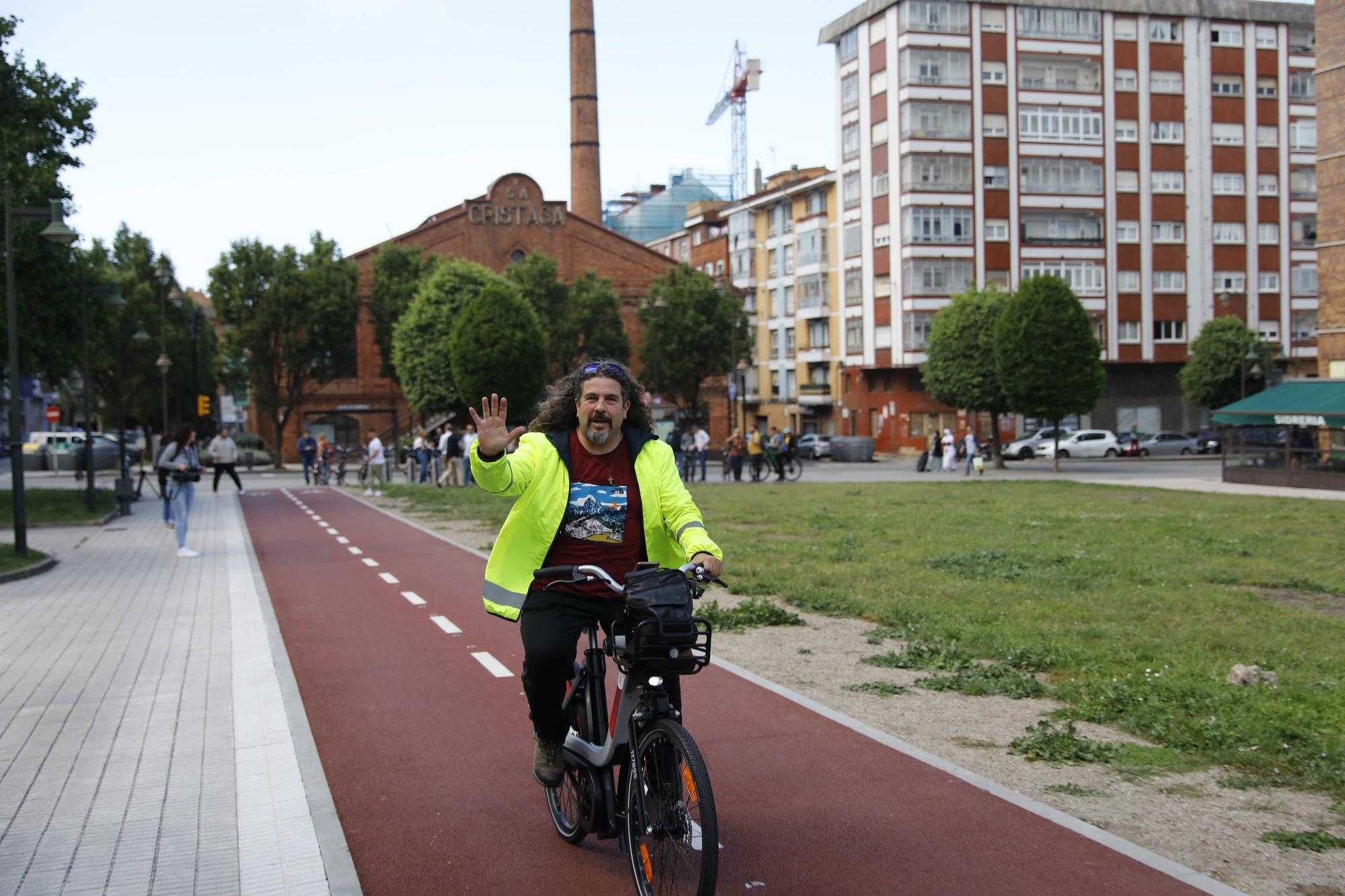 Las nuevas bicis eléctricas de Gijón arrancan su fase de pruebas