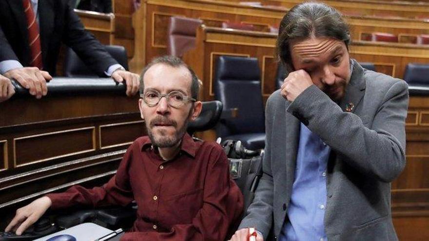 Las lágrimas de Iglesias tras la elección de Sánchez