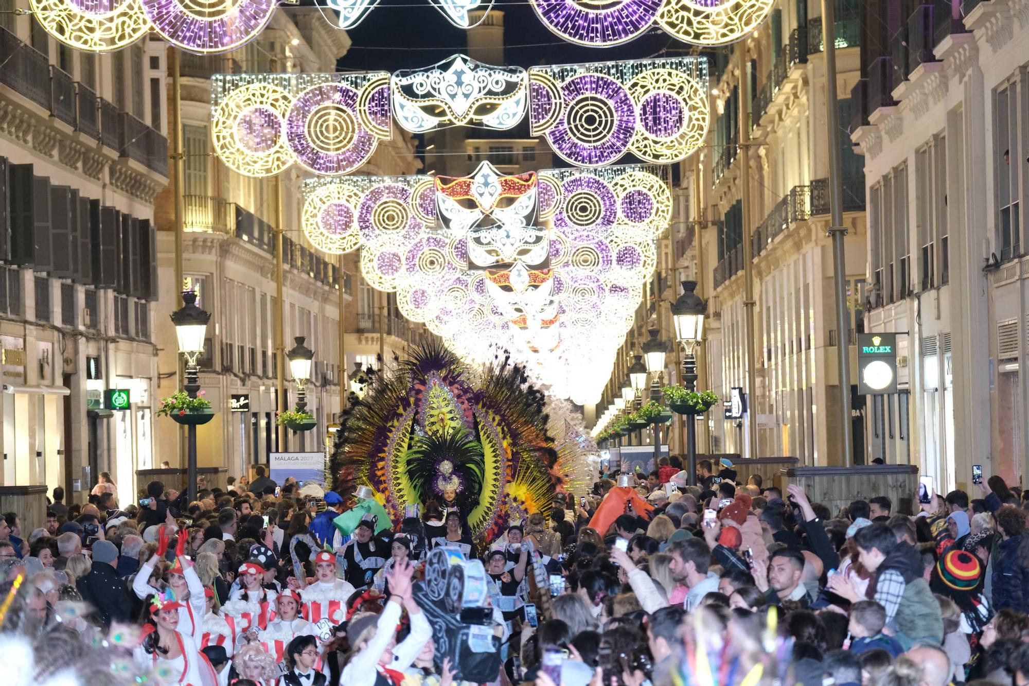 El desfile del Carnaval de Málaga 2023, en imágenes