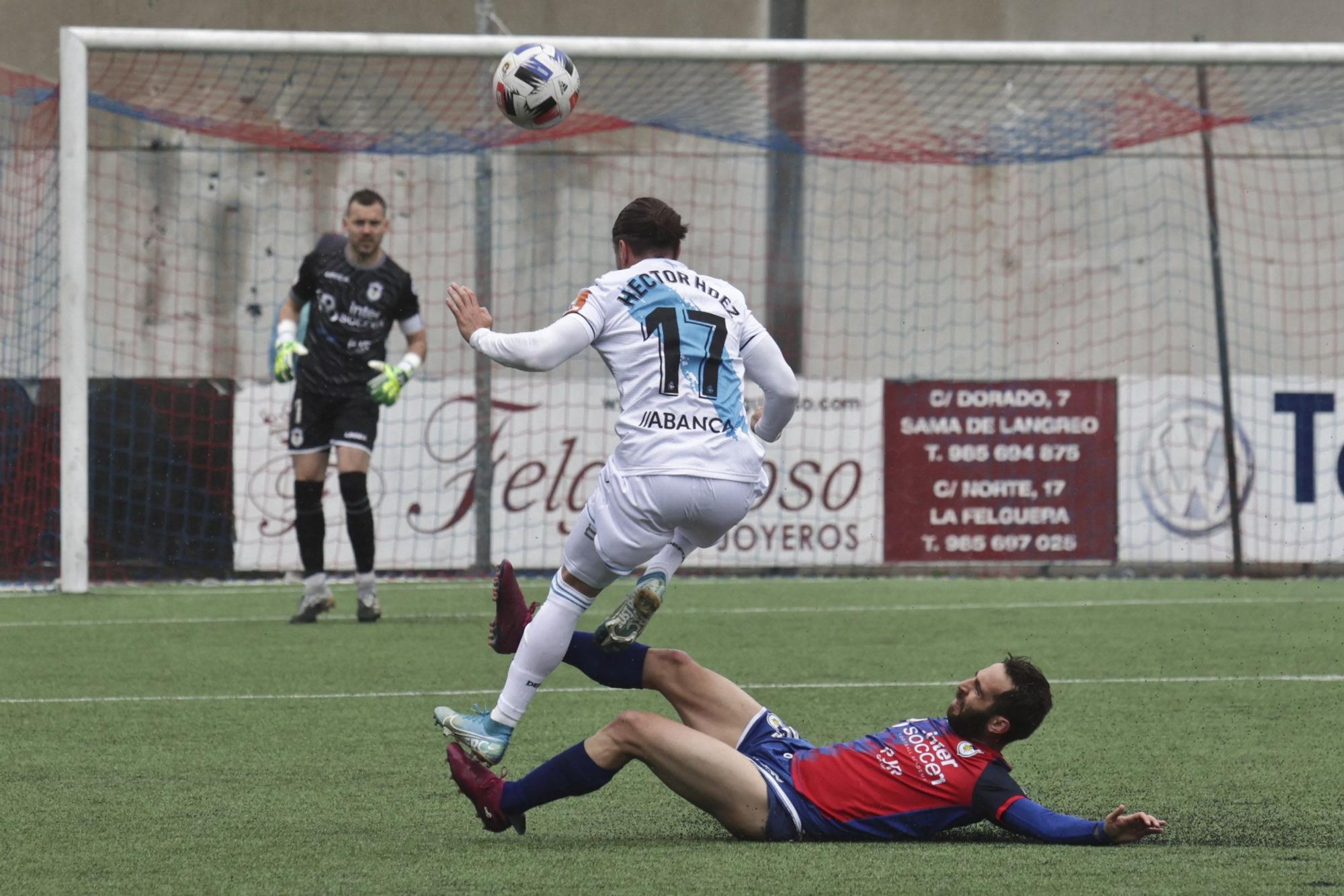 El Deportivo pierde 1-0 ante el Langreo