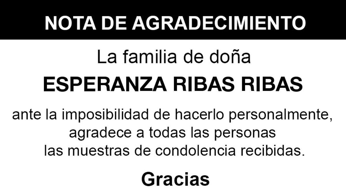 Nota Esperanza Ribas Ribas