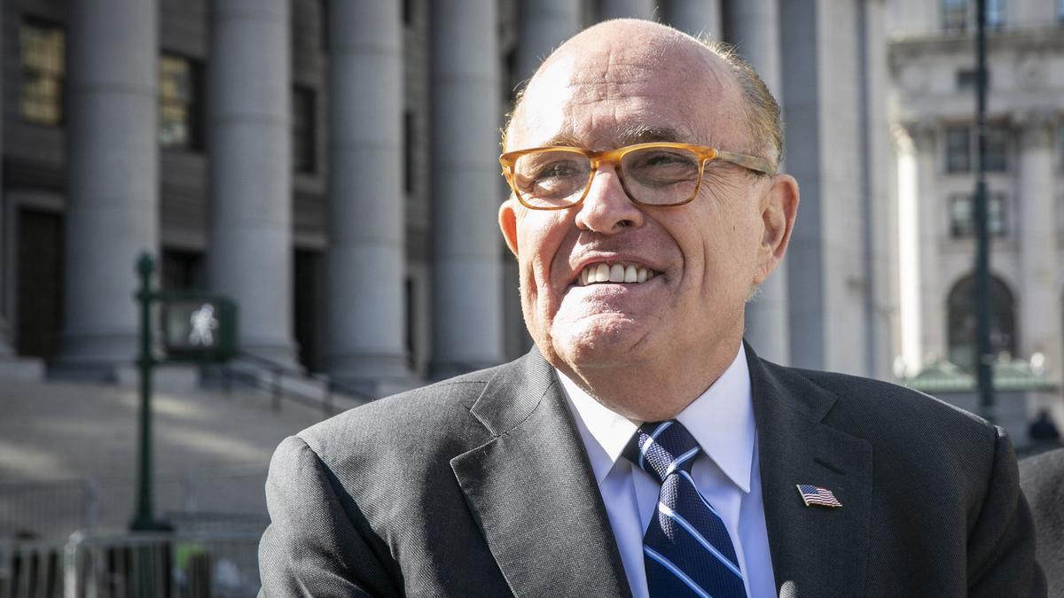 Rudy Giuliani, exabogado del expresidente de Estados Unidos Donald Trump