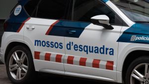Un vehículo de los Mossos dEsquadra