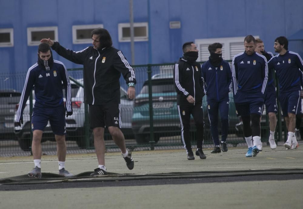 Entrenamiento del Real Oviedo