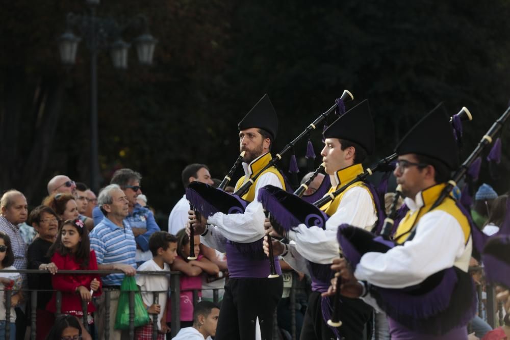 Desfile del Día de América en Asturias