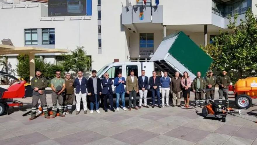 Presentación de la nueva maquinaria. | | AYTO. MOLINA
