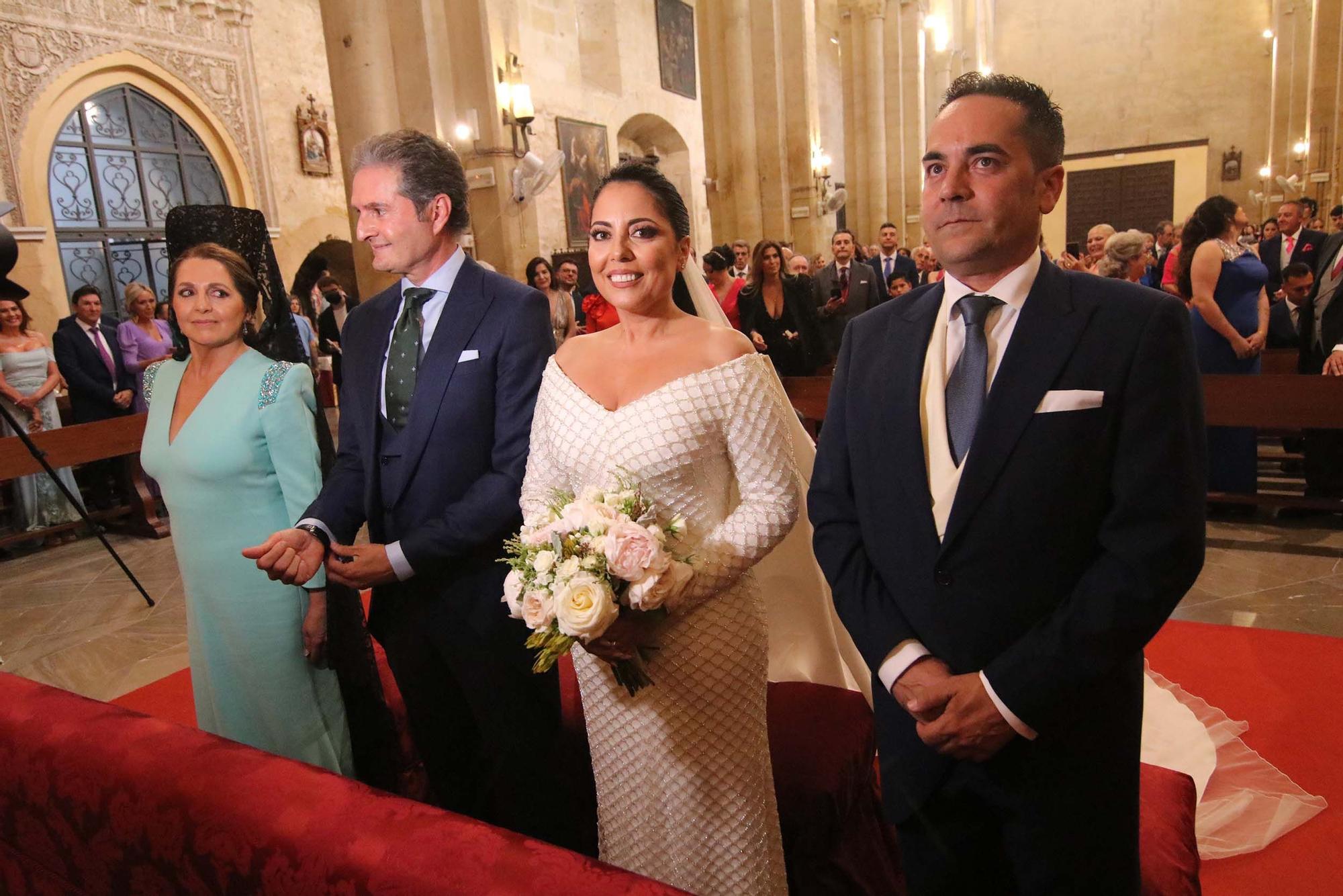 Las imágenes de la boda de Rafael González "Chiquilín" con María José Alcaide