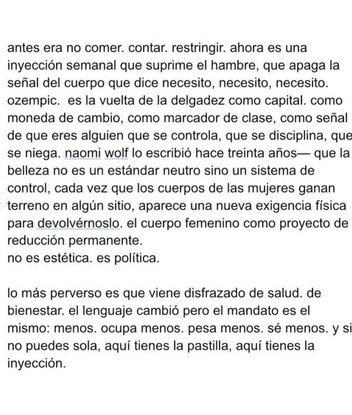 Crítica de Chloe Wallace