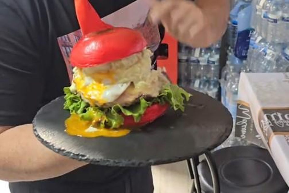 Hamburguesa de pan de Clipper