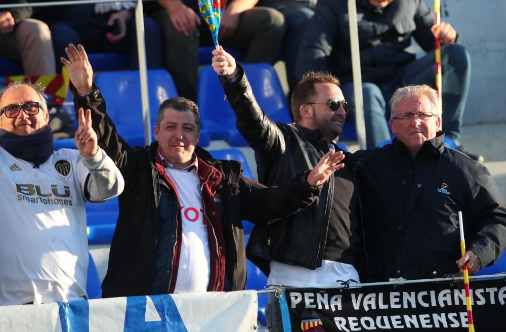 Afición en el Huesca - Valencia CF