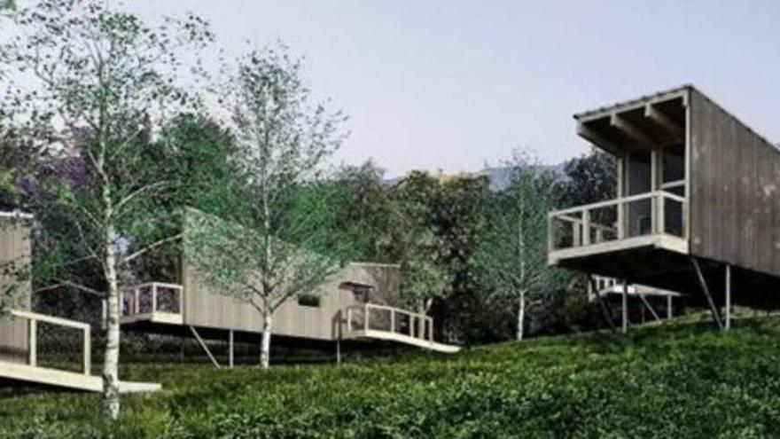 Luz verde ambiental a la construcción de 25 cabañas turísticas junto al Pazo de Cea en Nigrán