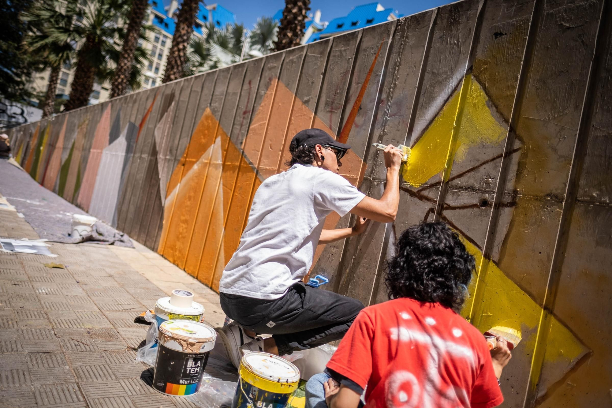 Alumnos del IES María Belén Morales recrean la última obra de la artista