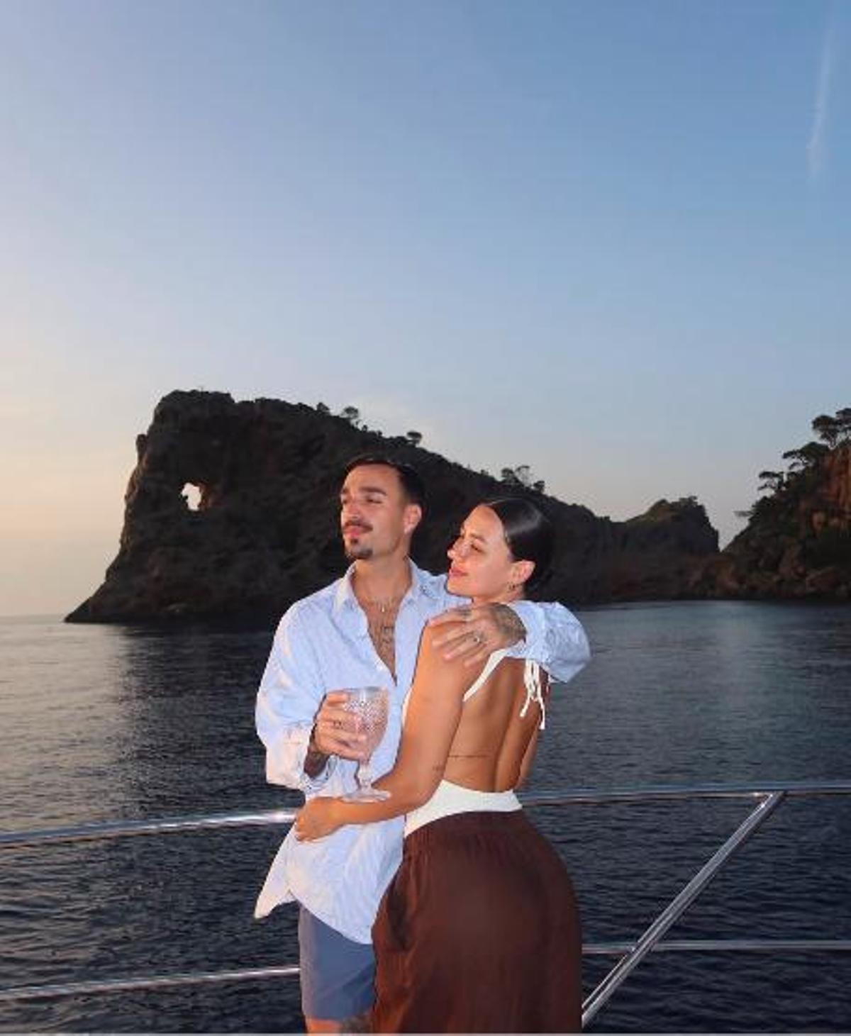 Rels B junto a su mujer Rels B junto a su mujer