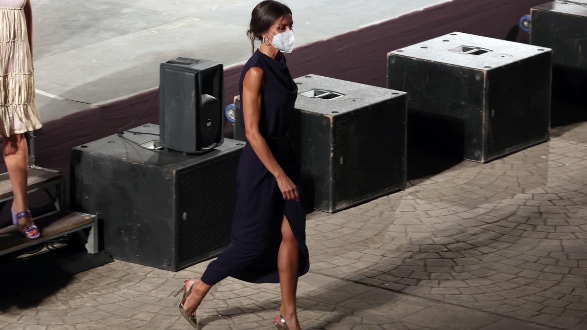 Königin Letizia bei der Abschlussgala des Filmfestivals Atlàntida.