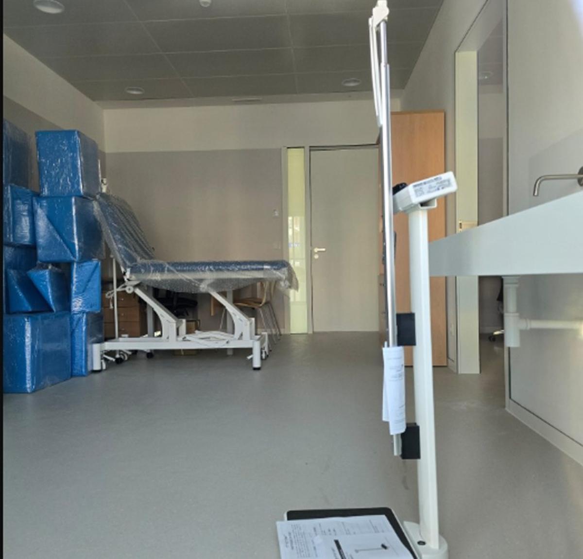 Una de las salas a medio equipar en la planta baja. | FDV