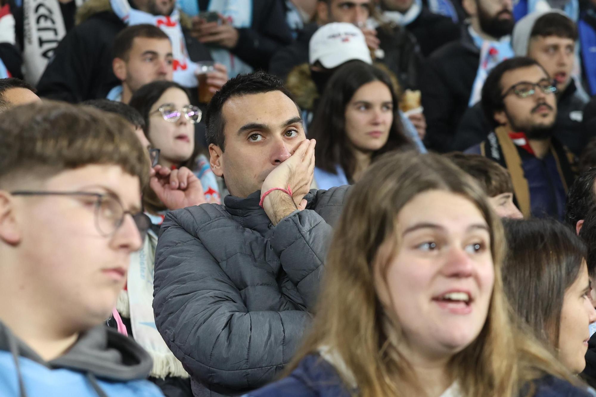 El Celta-Cádiz, en imágenes