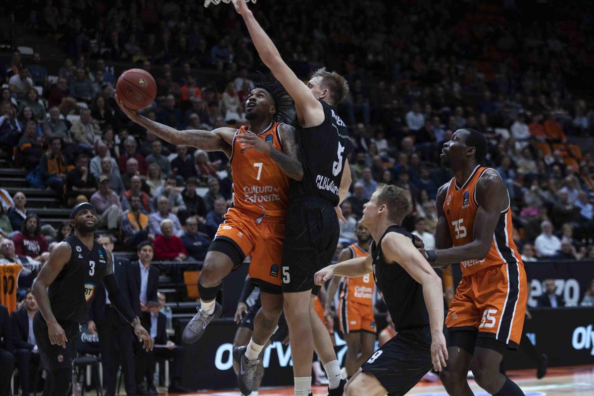 Partido Valencia Basket- Cluj Napoca