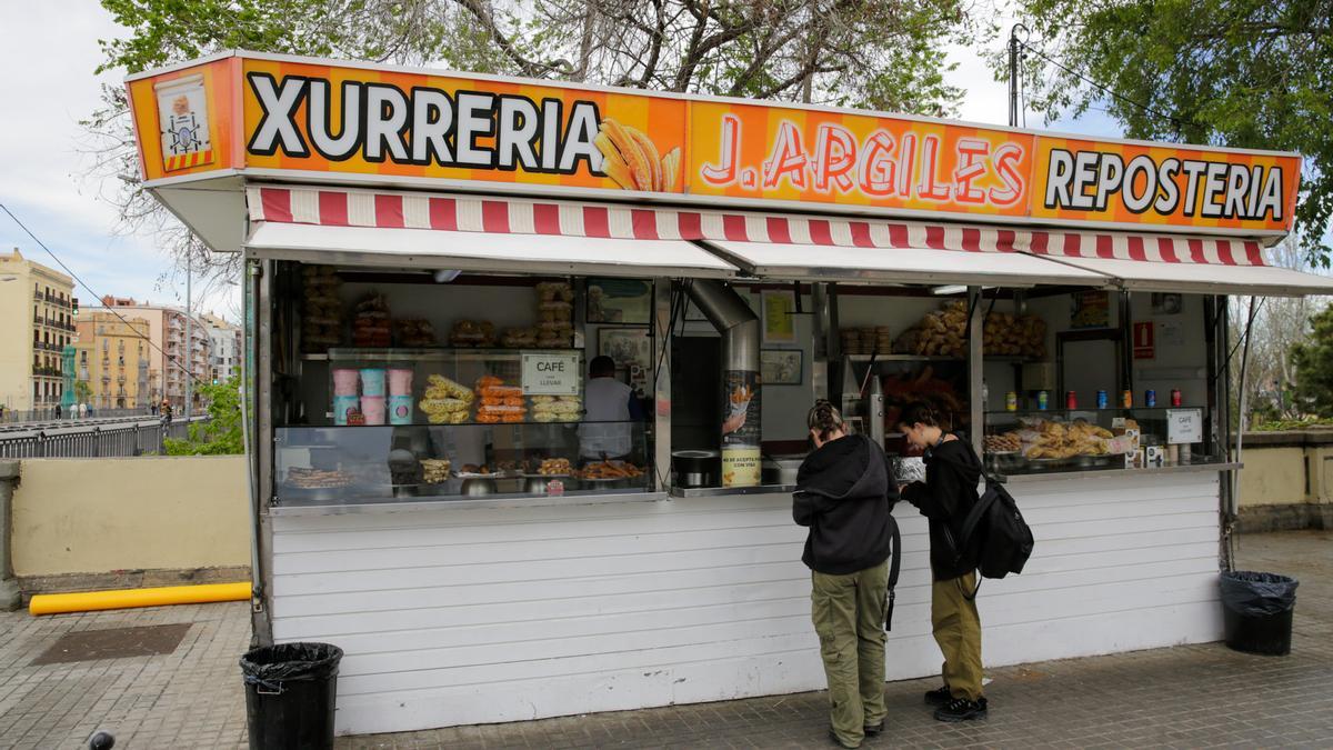 Argilés , es la churrería que sale en el último videoclip de Rosalía