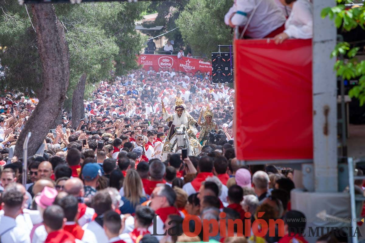 Moros y Cristianos en la mañana del día dos en Caravaca