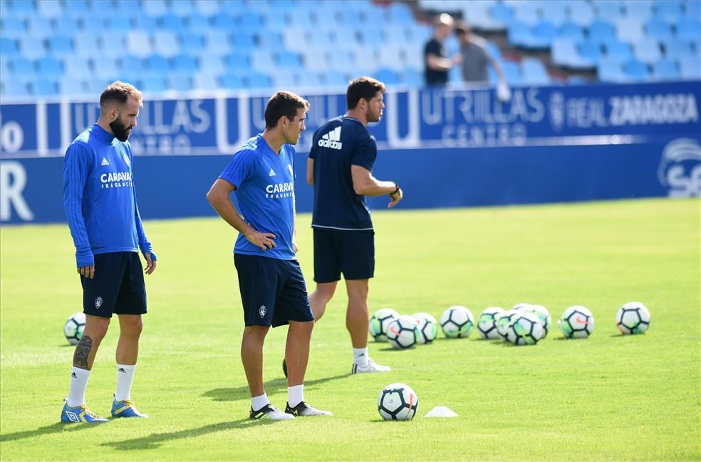 Entrenamiento del Real Zaragoza del 26 de agosto