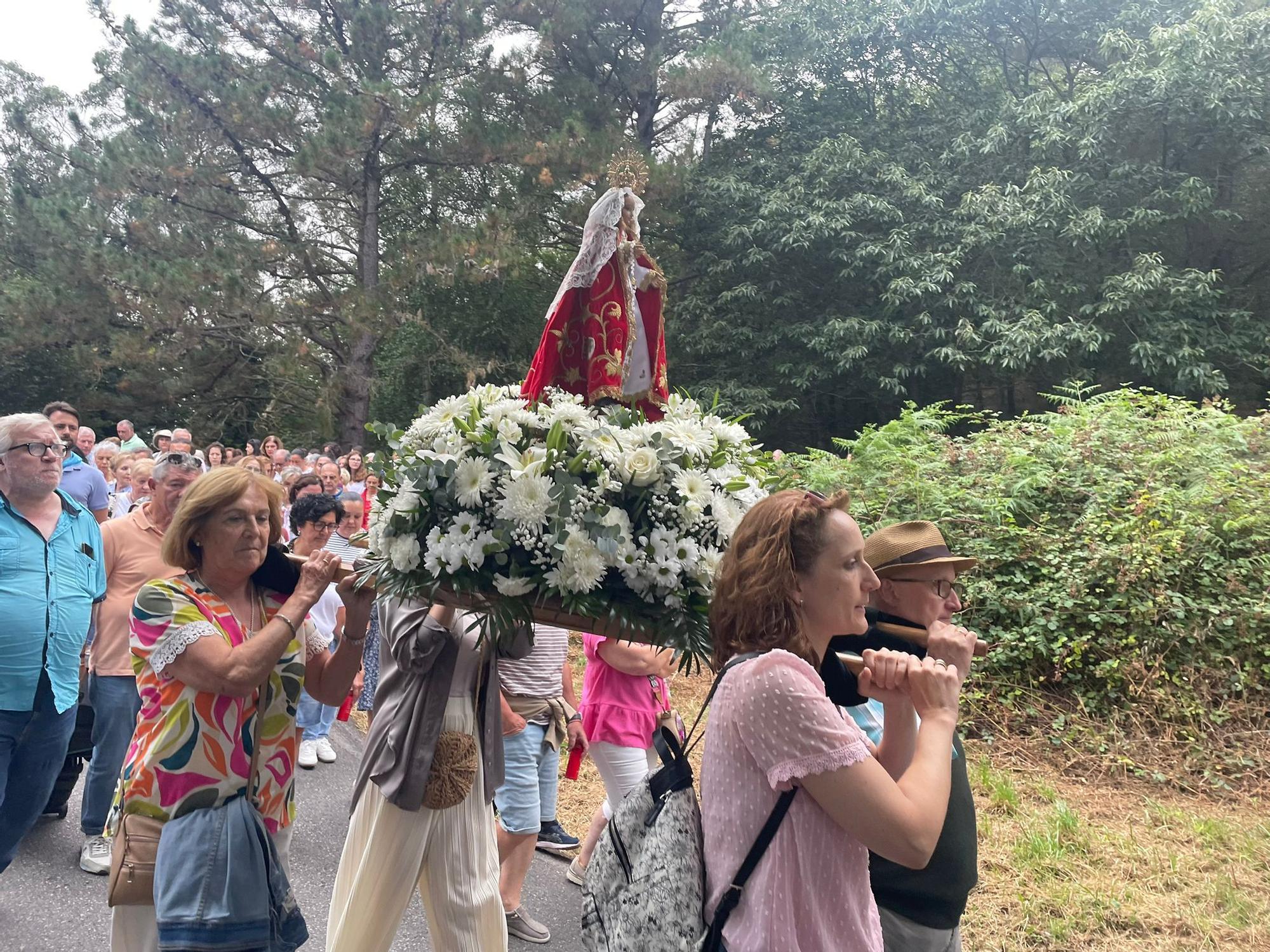 La Virgen del Viso ya está en la colegiata de Salas
