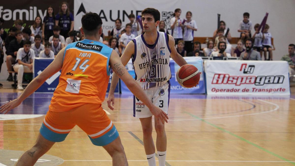 Un partido de la última fase de ascenso jugada en Gandia