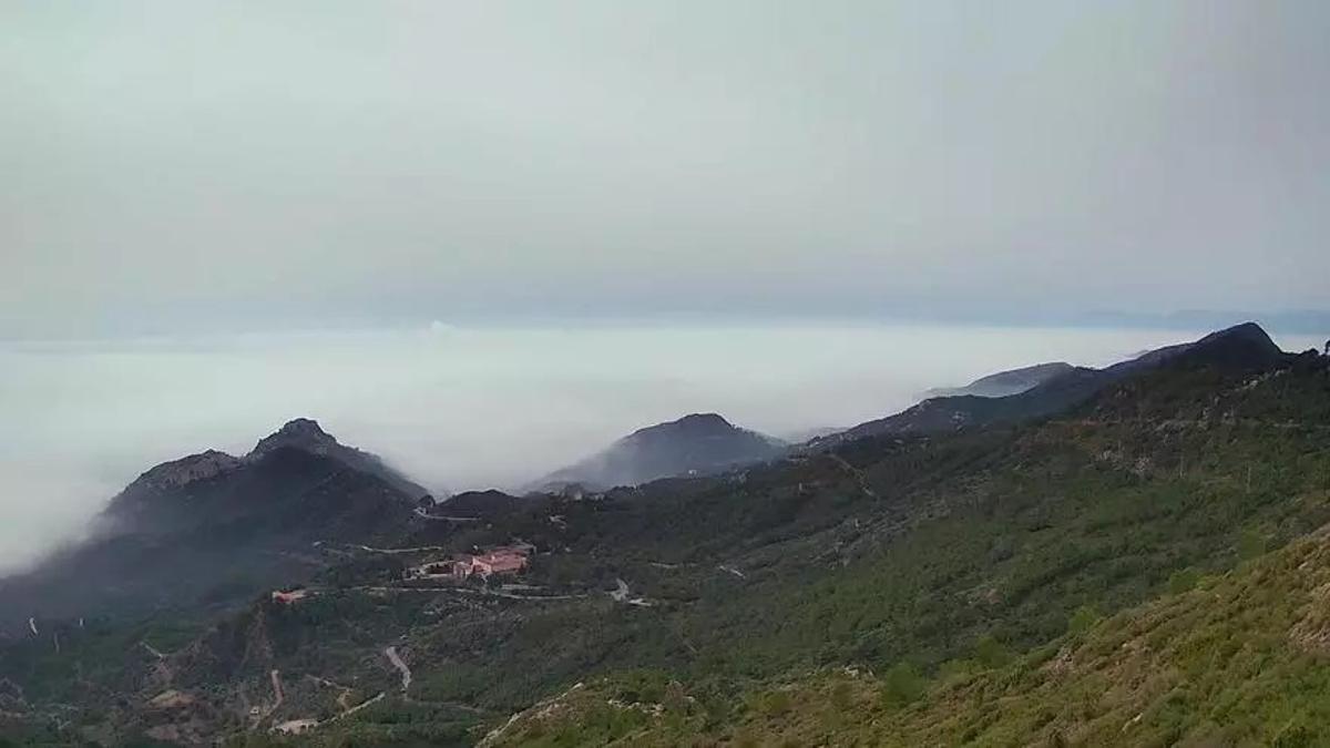 Imagen del Desert de les Palmes, en Castellón