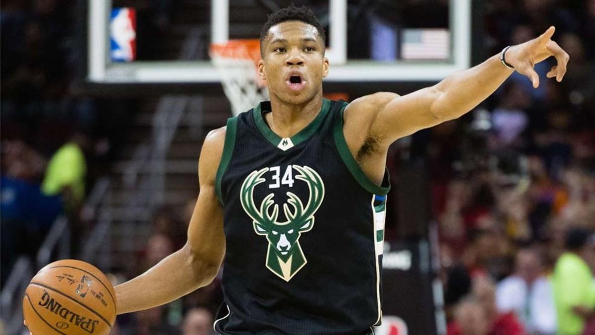 Giannis Antetokounmpo.