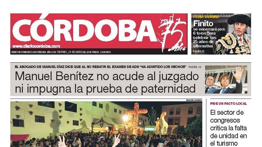 La portada de CÓRDOBA