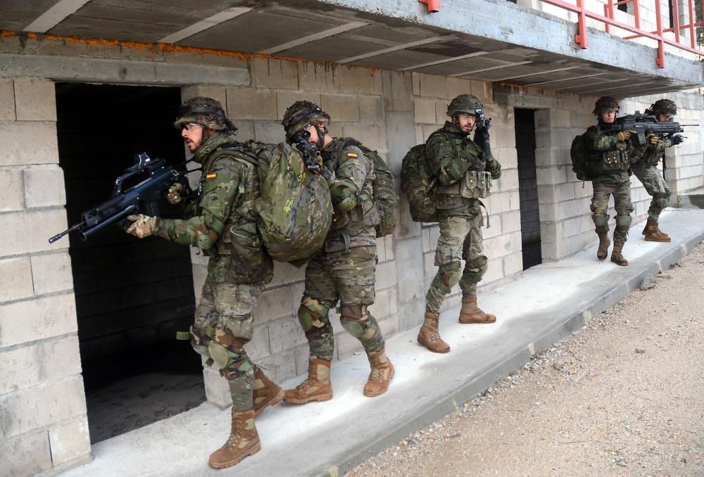 Así entrena la Brilat en la base General Morillo