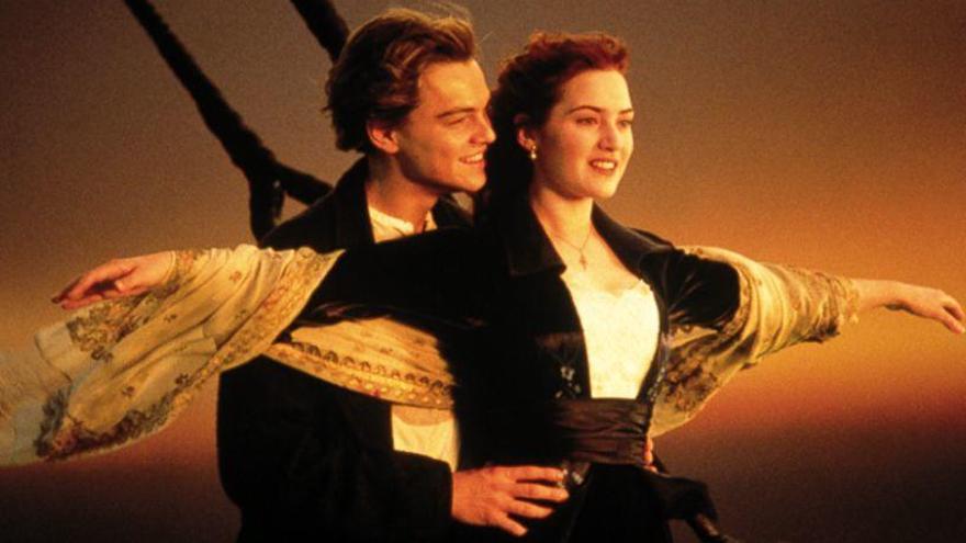 DiCaprio y Winslet.