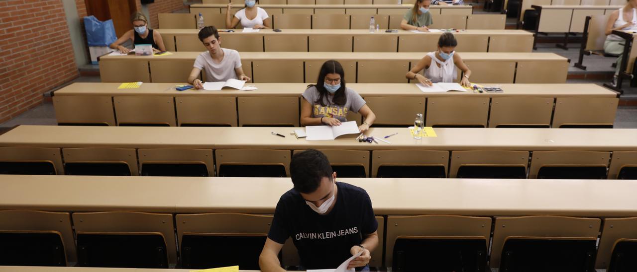 Pruebas acceso a la universidad selectividad.