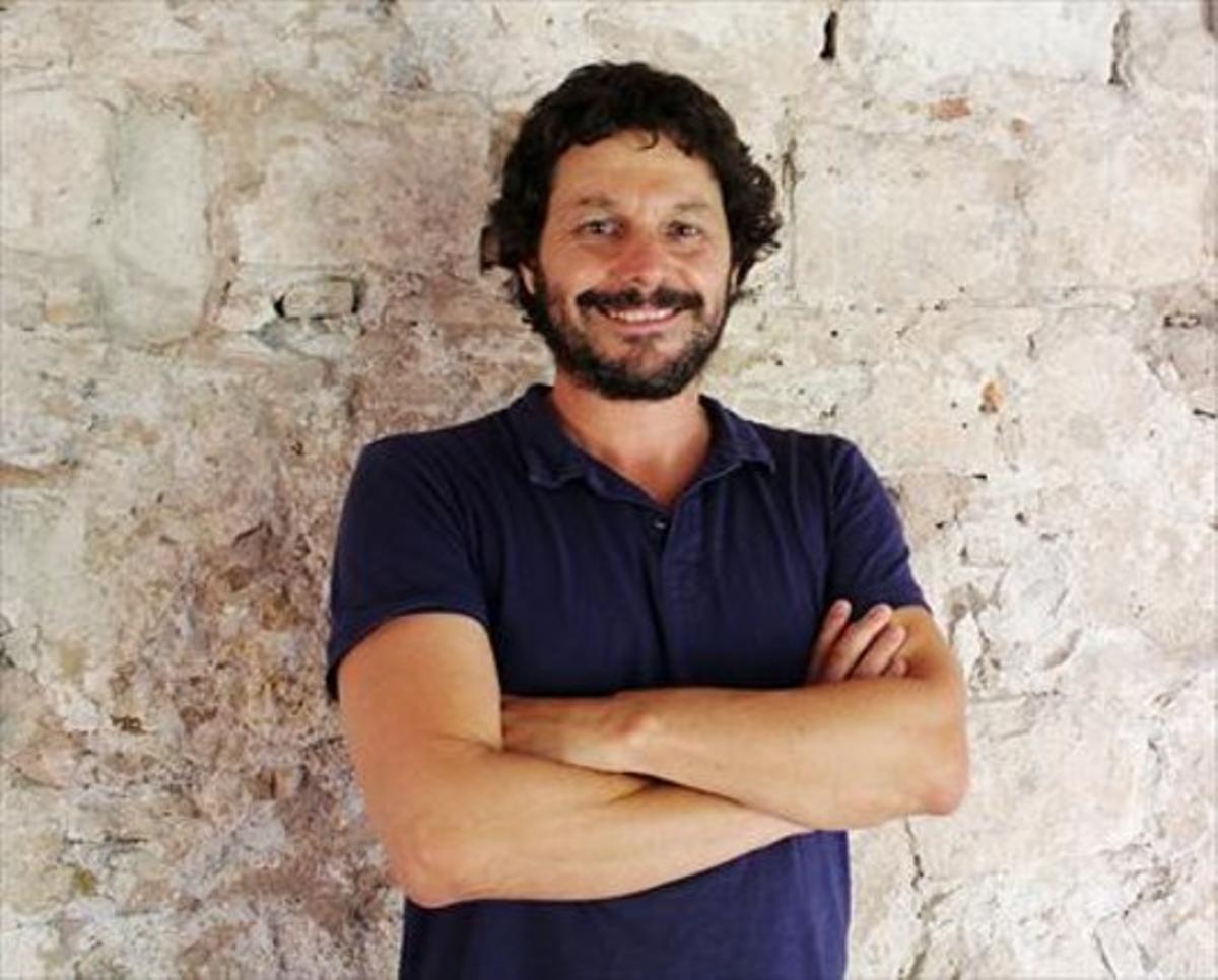 Alfredo Olivera, impulsor de La Colifata, el pasado viernes, en el convento de San Agustí.