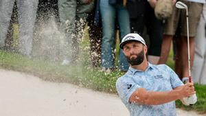 Jon Rahm durante un torneo el año pasado