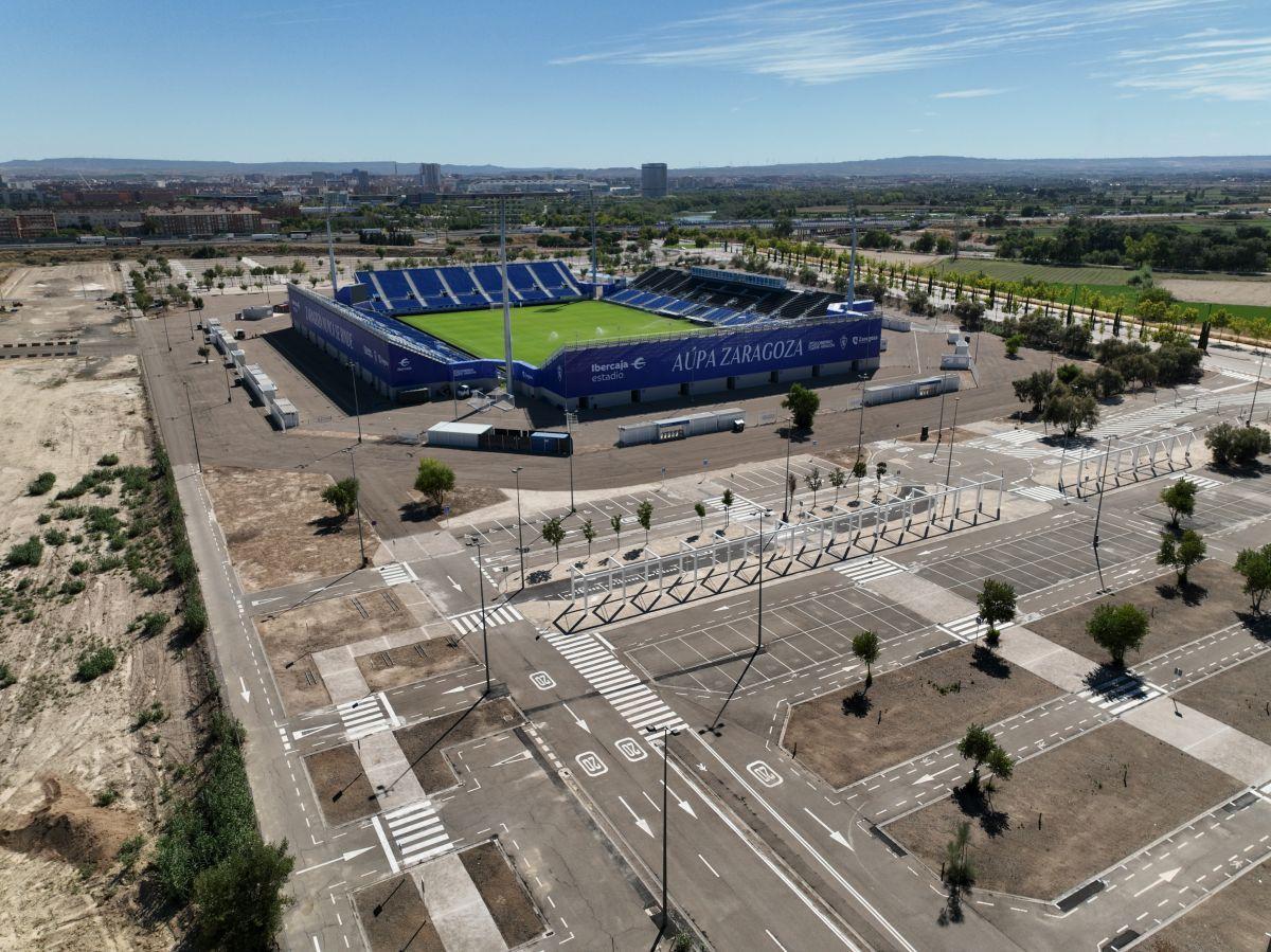 Grupo MLN cuenta con la confianza para emprender trabajos de gran envergadura, como se demostró con la ejecución del estadio modular Ibercaja Estadio