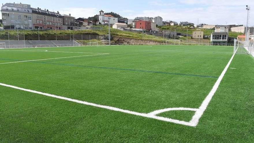 Uno de los campos de fútbol en San Pedro de Visma.