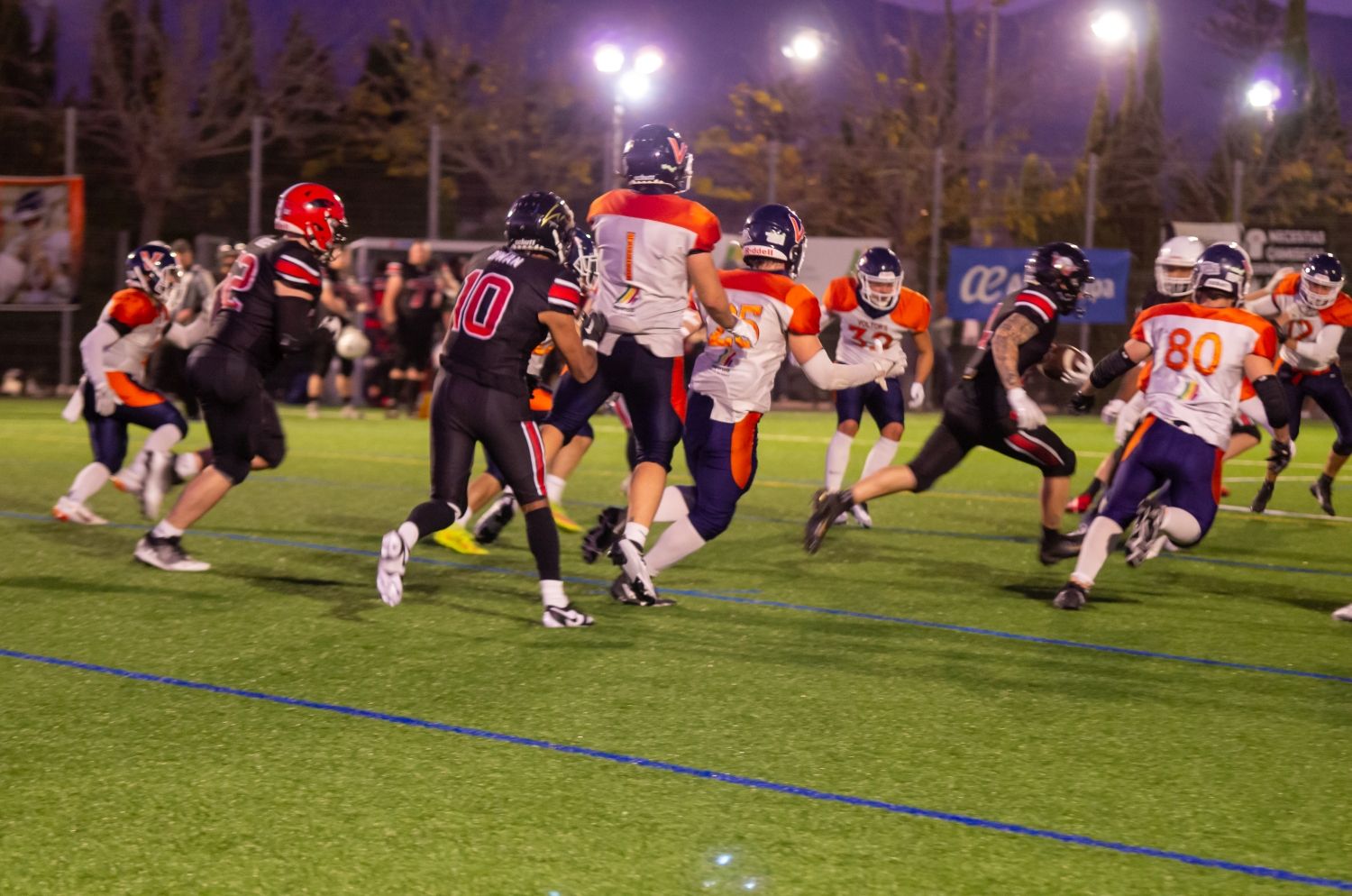 Derrota del Mallorca Voltors de fútbol americano ante los Sealand Seahawks